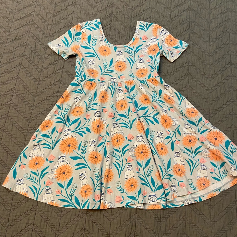 RAGS 7/8 EUC StarWars Storm Trooper Dress